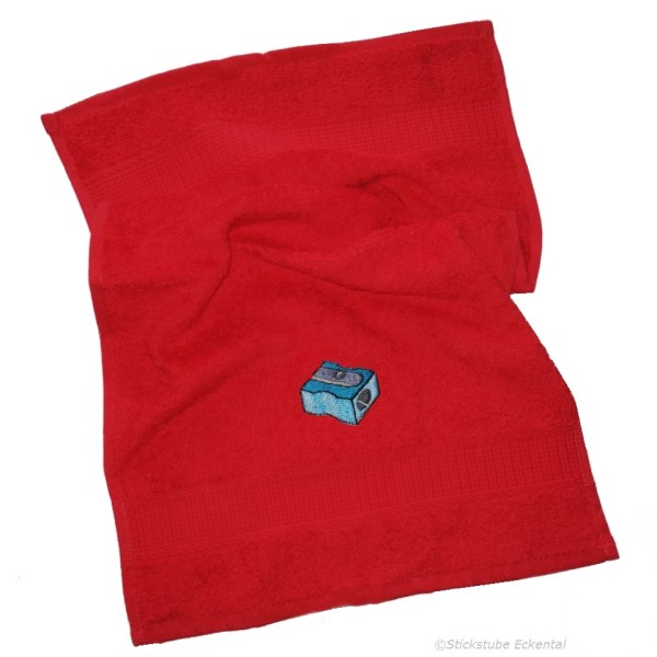Handtuch Spitzer rot